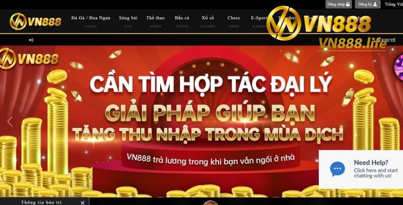 Hình ảnh về nhà cái VN888 mới nhất