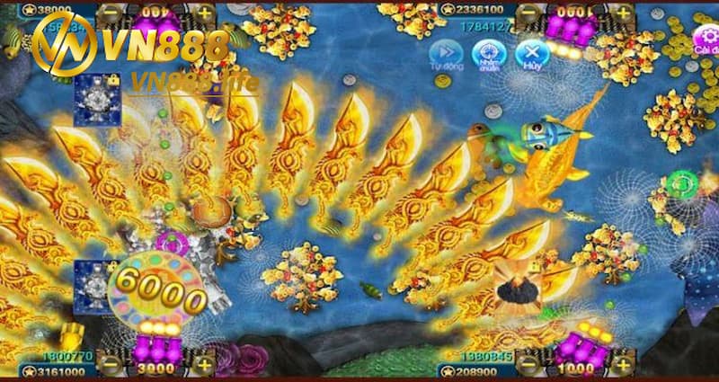 Giao diện game xuất sắc tại vn888